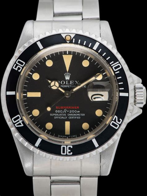 rolex red submariner 1970|1970 Rolex Submariner price.